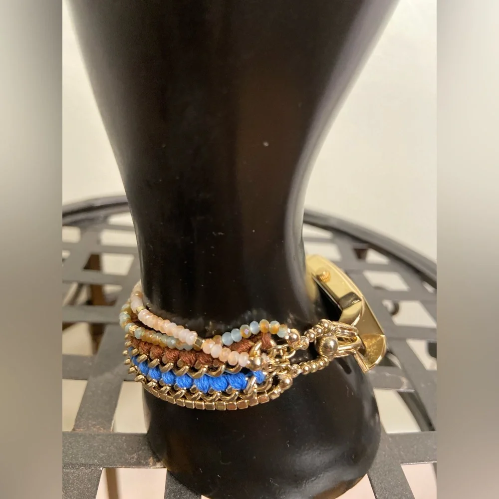 Jewelry Watch Bracelet Gold Costume Jewelry